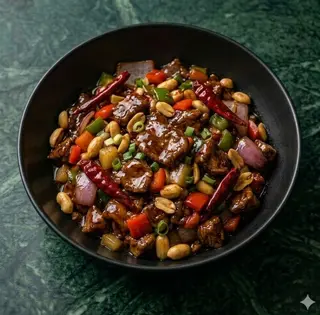 Manzo in salsa d’ostriche