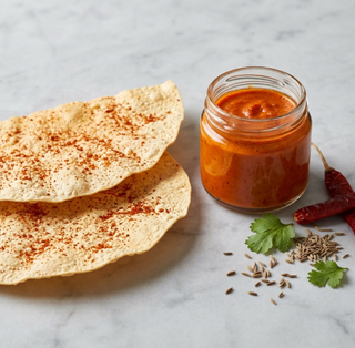 Masala papadam 2 pezzi