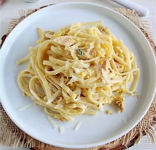 Massa de Atum e Queijo