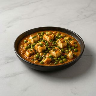 Matar paneer