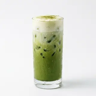 Matcha milk tea