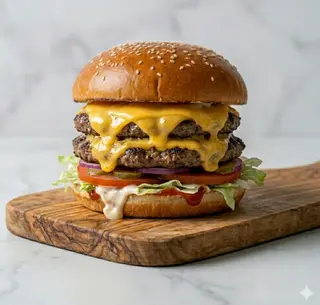 Maxi cheeseburger
