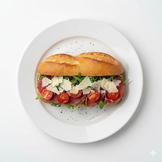Maxi tramezzino con bresaola