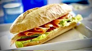 Maxi tramezzino salmone