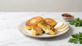 Mchadi con il formaggio