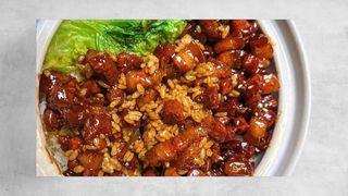 Meat sauce bibimbap