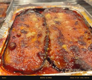 Melanzane alla parmigiana senza glutine e senza lattosio 1 porzzione