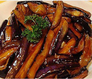 134红烧茄子Melanzane brasate in salsa di soia
