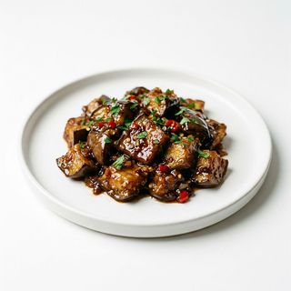 Melanzane in salsa agro-piccante