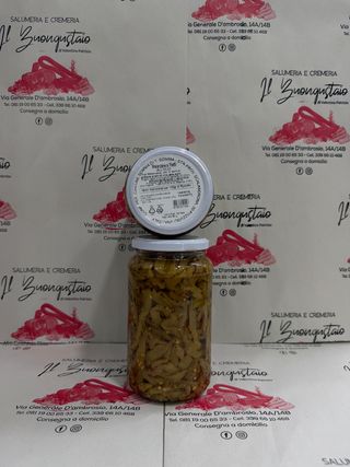Melenzane a filetti sott'olio barattolo da 520 g