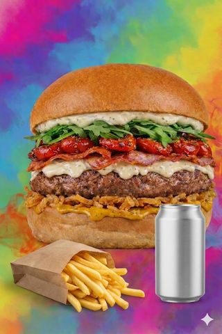 Menu Da Vinci burger