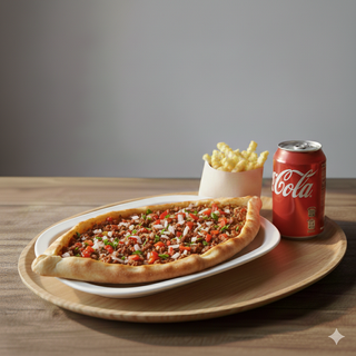 Pide tritta, patatine e bibita 33 cl