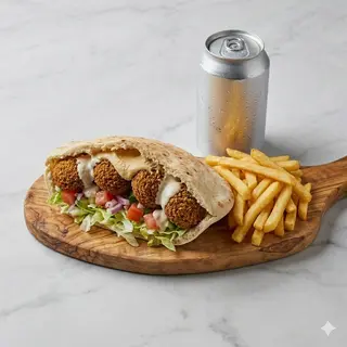 Panino falafel