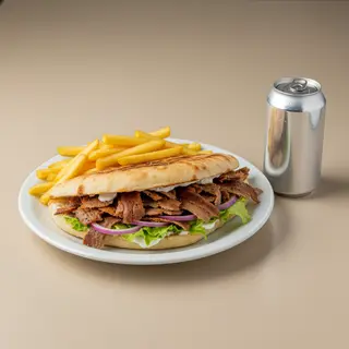 Menù panino kebab