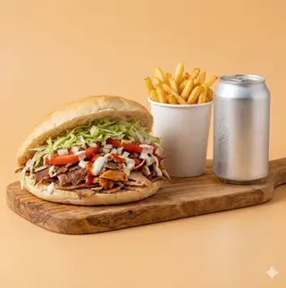 Menù panino kebab 