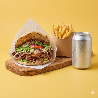Menu panino kebab