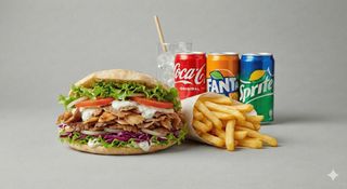 Menù panino kebab