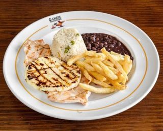 Menu Peito de Frango com Ananás
