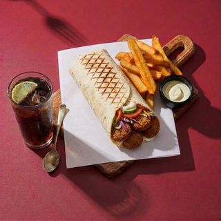 Menù piadina falafel