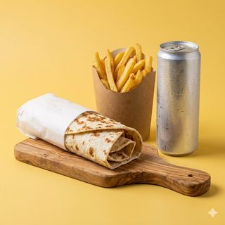 Menu piadina kebab
