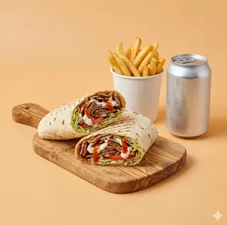 Menù piadina kebab