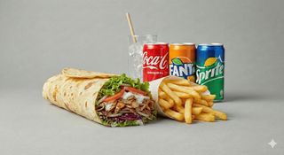 Menù piadina kebab