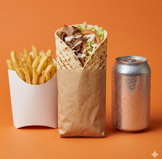 Menu kebab normale