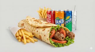 Menù piadina seekh wrap