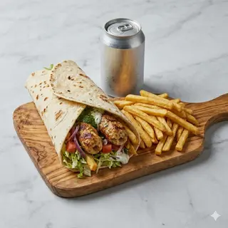 Menù piadina sheek kebab