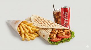 Menù piadina tikka wrap