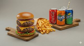 Menù triple beef