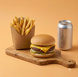 Menu cheeseburger