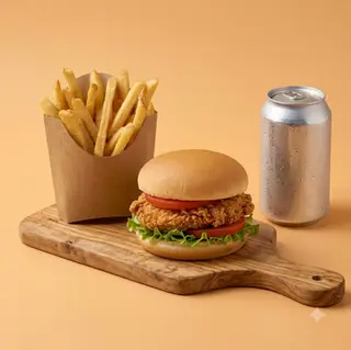 Menu chicken burger