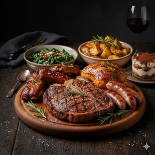 Menù completo grigliata x 2 persone