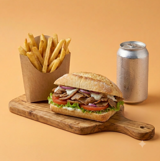 Menu panino kebab
