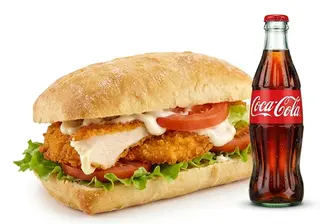 Menù panino cotoletta di pollo