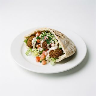 Menù panino falafel