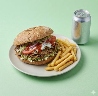 Menù panino kebap
