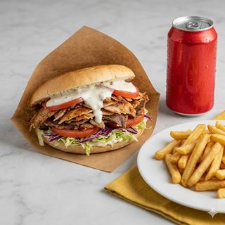 Menù panino kebab