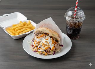 Menù panino kebab