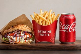 Menú panino kebab