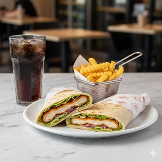 Menù piadina cotoletta