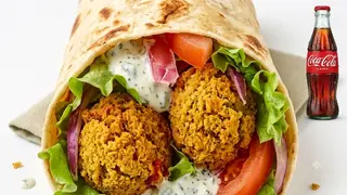 Menù piadina falafel