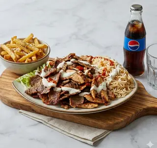 Menù piatto kebab