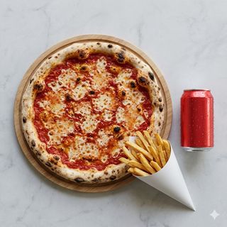 Menù pizza Margherita