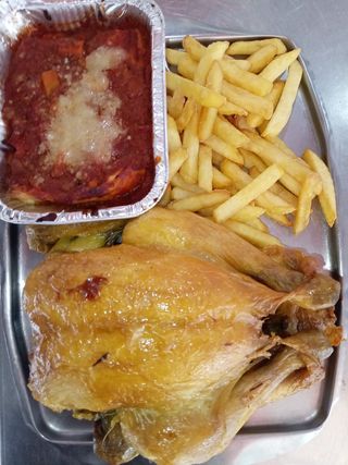 Menù pollo prima scelta e lasagna 300/400 g