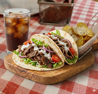 Tacos kebab
