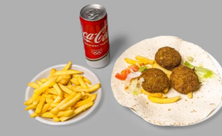 Menù vegetariano falafel speciale 4