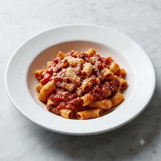 Mezza manica amatriciana