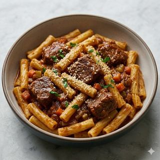 Mezzani con stufato